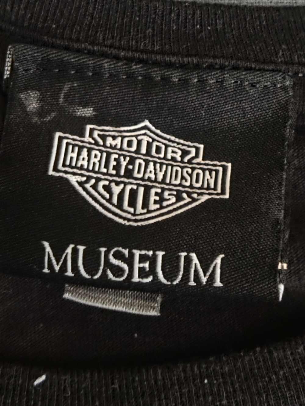 Harley-Davidson Black And White Museum Tshirt